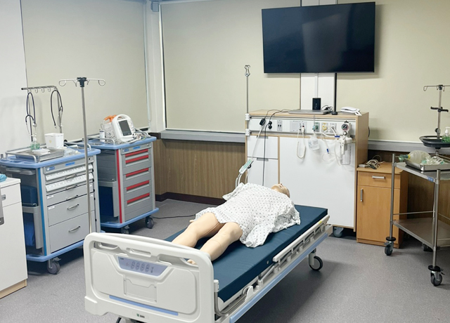 간호시뮬레이션 실습실 이미지